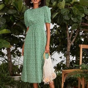 🍒 Ditsy Floral Maxi Dress